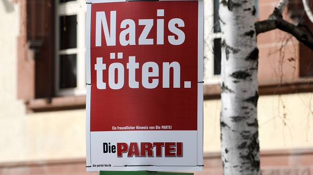 Die Partei Plakat