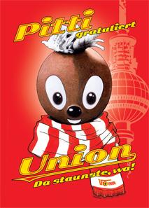 pitti postkarte union gratuliert