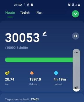 Screenshot 20211108-215248 Pedometer Ste