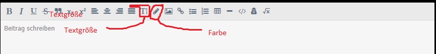 Text und Farbe