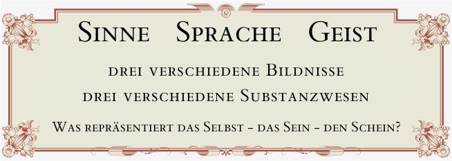 Sinne-Sprache-Geist