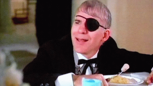 Steve Martin essen