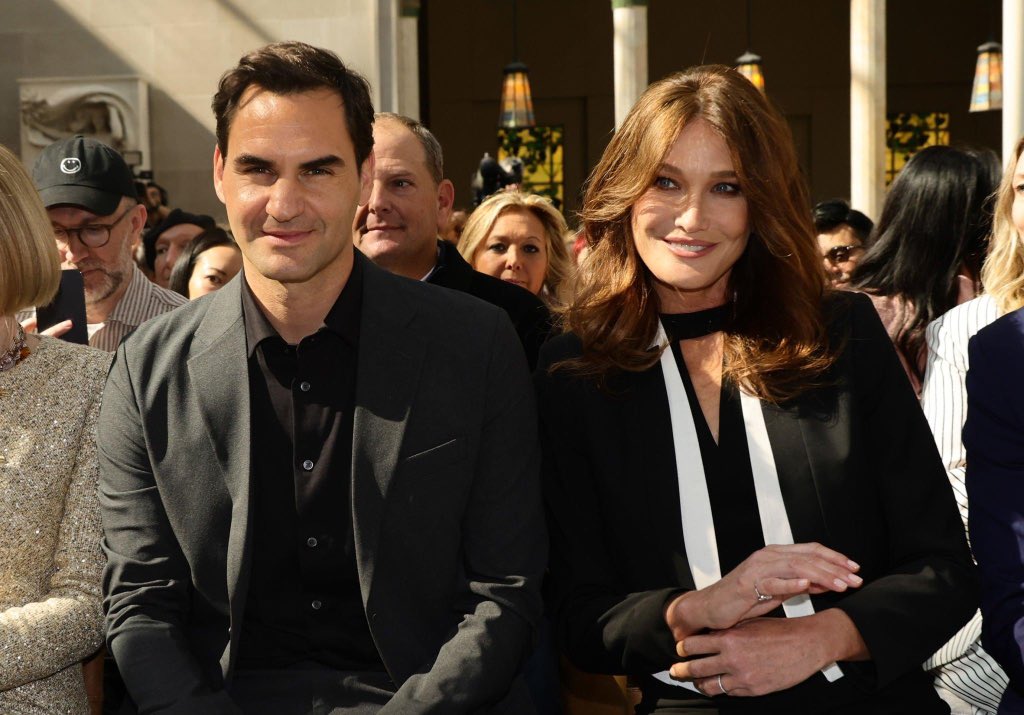 Roger Federer Carla Bruni Met Gala - Cop