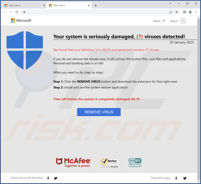your-system-is-seriously-damaged-pop-up-