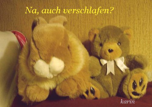 verschlafen