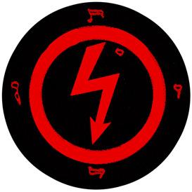 marilyn manson shock arrow patch