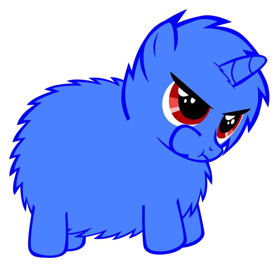 fluffy pony  smarty friend by bronyboy-d