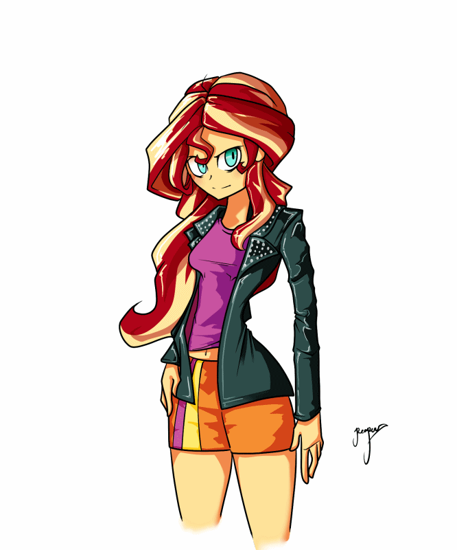 sunset gif by theyoungreaper-d7abcsa