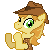 clapping pony icon braeburn by taritoo