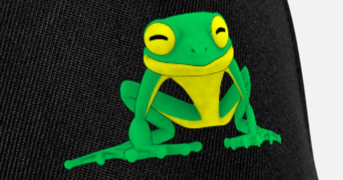 gruener-frosch-snapback-cap