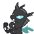 clapping pony icon changeling by tarit