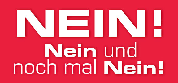 startteaser neinsagen typo korrekt