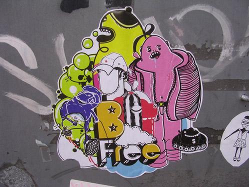 b-free-sticker