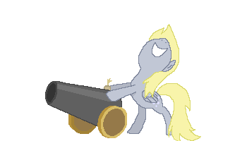 derpy  s muffin cannon by tomdantherock-