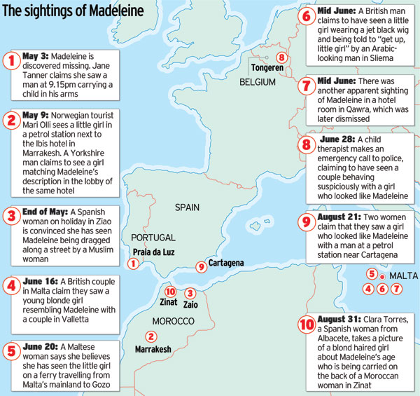 telegraphmadeleine-sightings 667020a