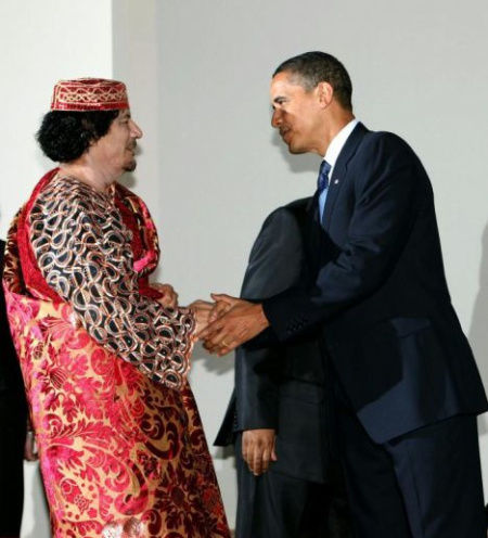 obama gadaffi