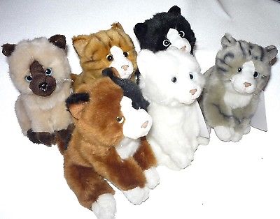 Katze-Mietzekatze-Kuscheltier-Stofftier-