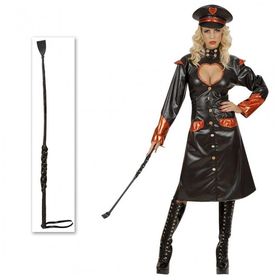 Domina-Peitsche-Rocker-Gerte-Biker-Klats