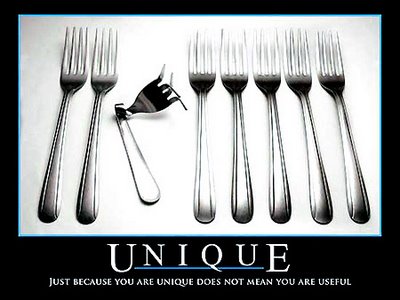 unique not useful