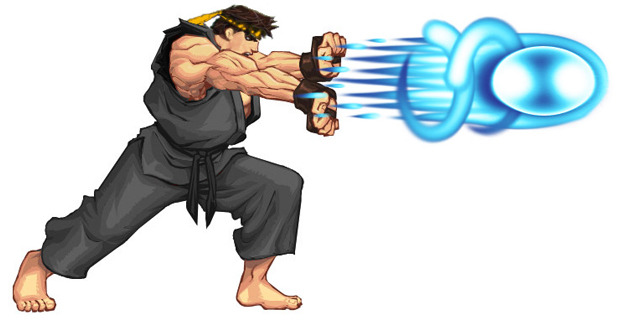 SSF2THDR-ryu-hadoken