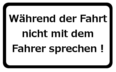 TM0X0M waehrend der fahrt nicht mit dem