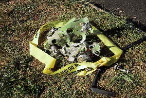 a debris small piece
