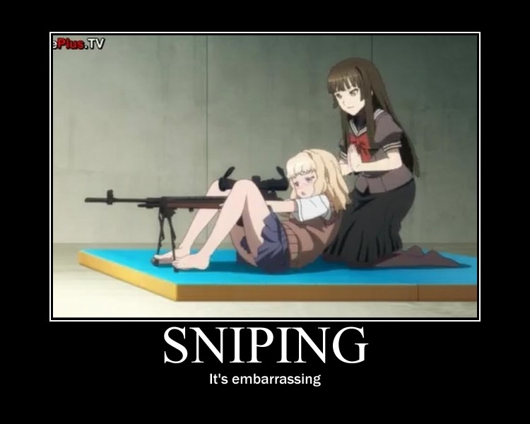 upotte jiisuri s sniping stance by lir