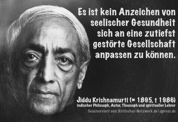 jiddu krishnamurti-zitat