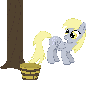 muffinbuckin with derpy by tomdantherock