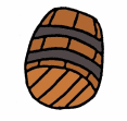 wooden barrel by biel12-d3l29o5