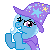 clapping pony icon trixie by taritoons