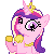 clapping pony icon princess cadence by