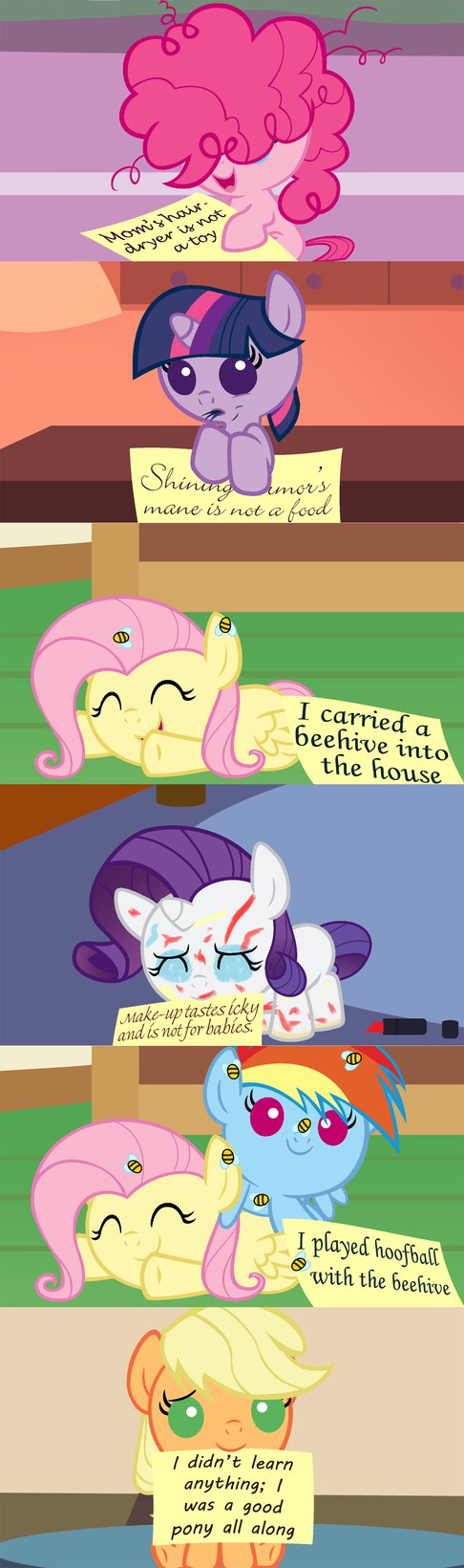 bad ponies by beavernator-d98c38o