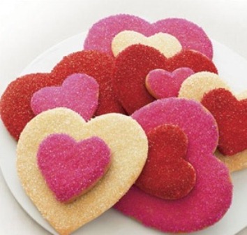 Valentinstag-Liebeskekse