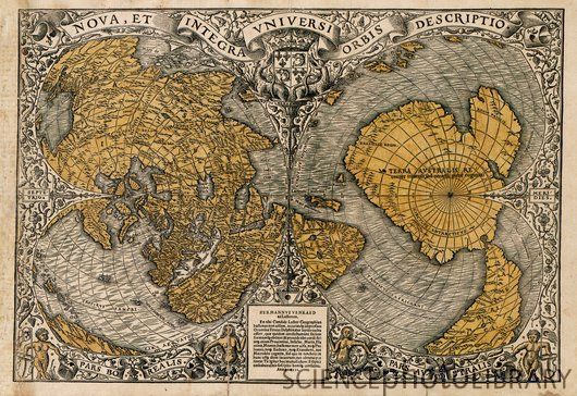 C0043859-Oronce Fine s world map 1531-SP