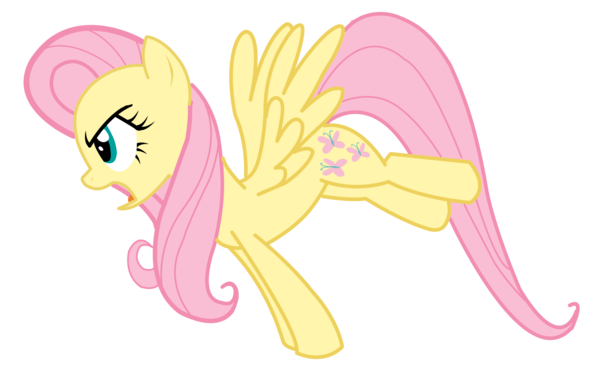 fluttershy assertive vector by mokrosuhi