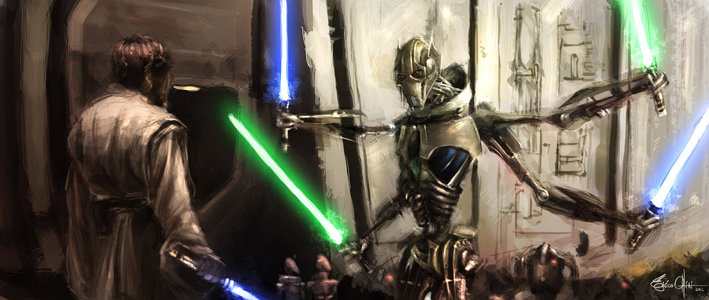 grievous general s lightsabers collecti