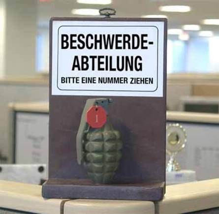 Beschwerde Abteilung