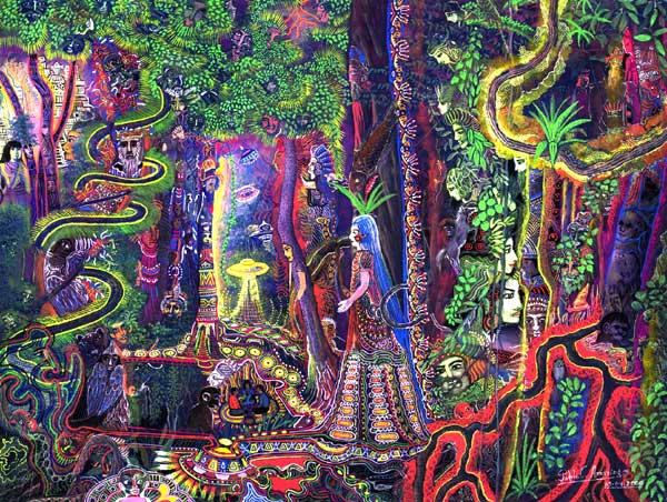 pablo amaringo-beings of the vegetation