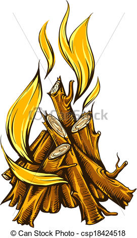 feuer-feuerholz-flamme-lagerfeuer-vektor
