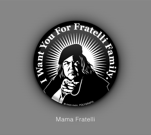 badge mama fratelli