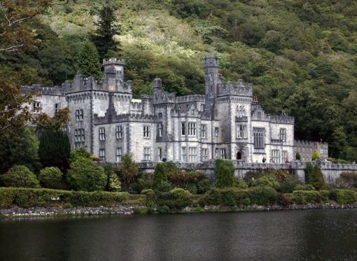 Irland-Herrenhaus-Kylmore-Abby-Kylmore-A