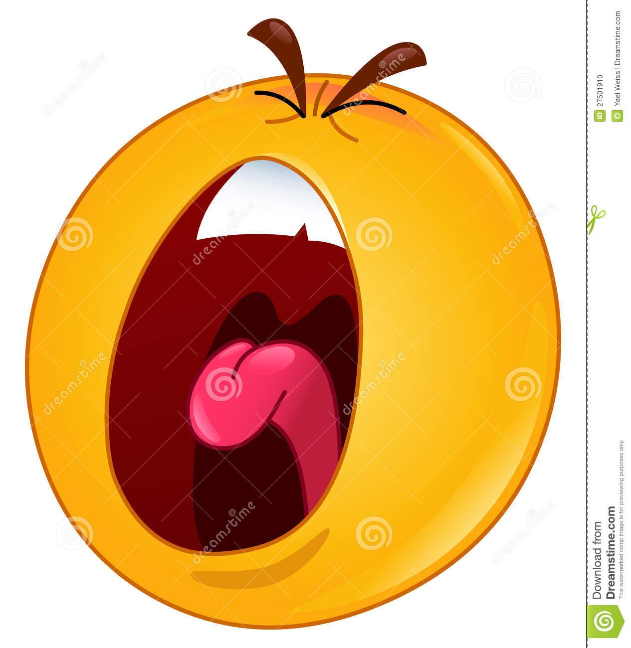 schreiender-emoticon-27501910