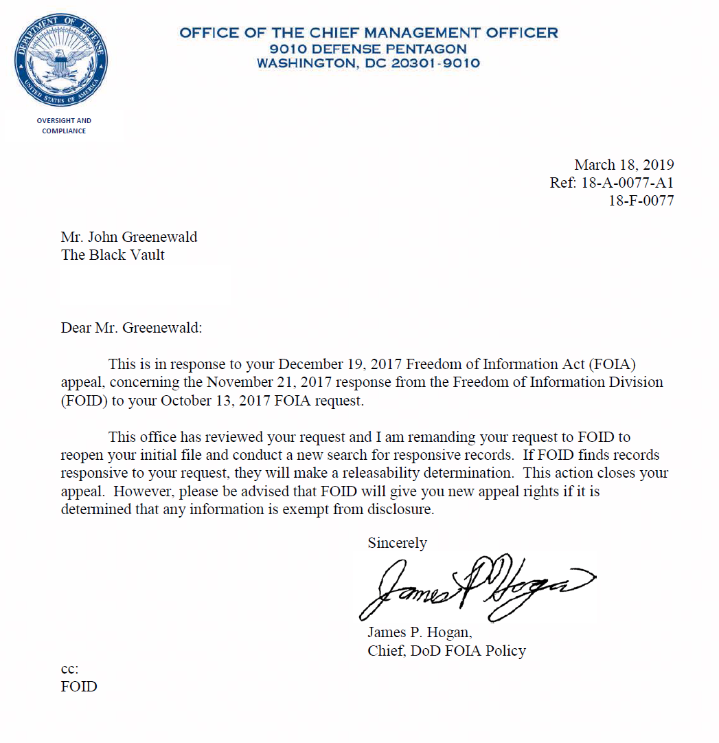 Original FIOA Document