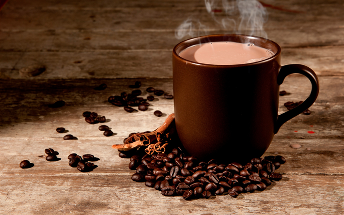 braun Kaffeetasse
