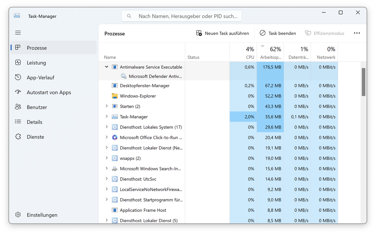 Windows-RAM