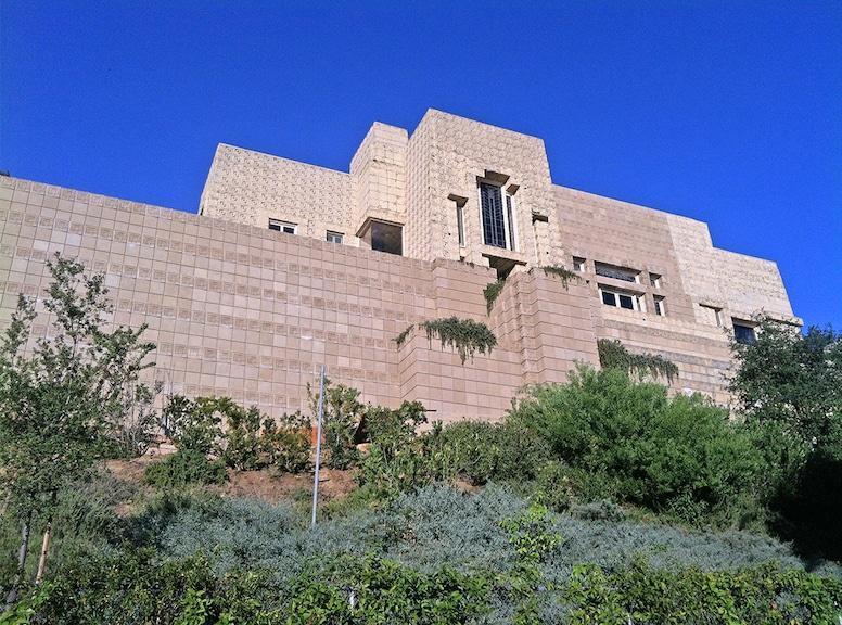 Ennis House LA Frank Lloyd Wright Invita