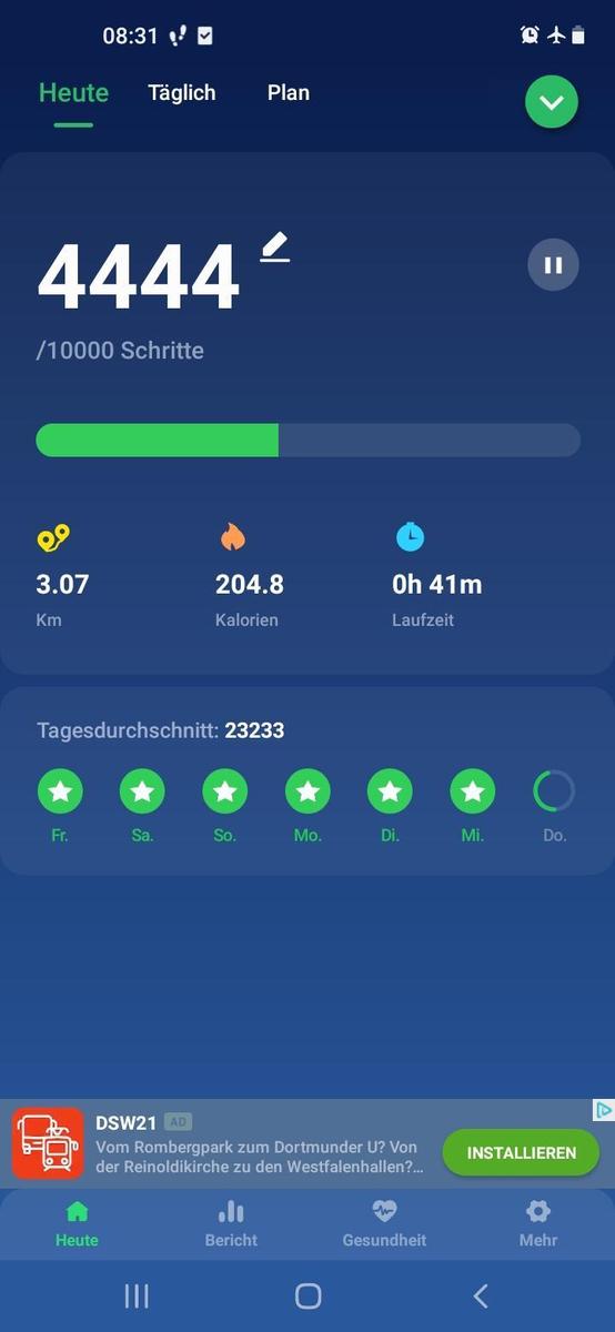 Screenshot 20211209-083151 Pedometer Ste