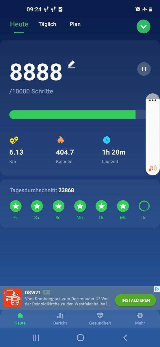 Screenshot 20211209-092451 Pedometer Ste