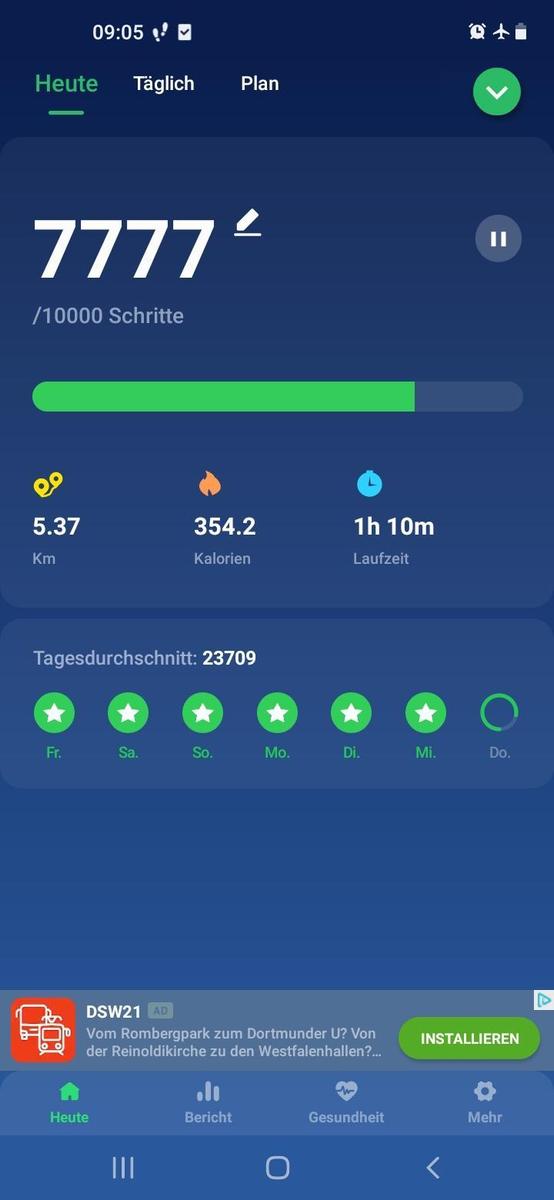 Screenshot 20211209-090510 Pedometer Ste